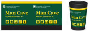 Cuppacoffee Cup - Man Cave by Glenn Jones