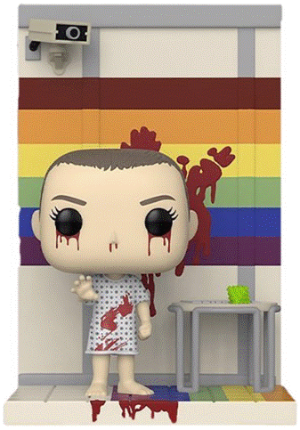 Pop Vinyl Stranger Things Deluxe Eleven in the Rainbow Room