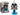 A Funko Pop Vinyl figure of Venomized Storm from X-Men, featuring a black and white design with blue accents on the box, with the number 512 displayed.