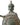 Small Italian cast bronze gladiator figurine with aged patina and removable helmet. A compact Roman-inspired sculptural decor piece from Planet Retro.