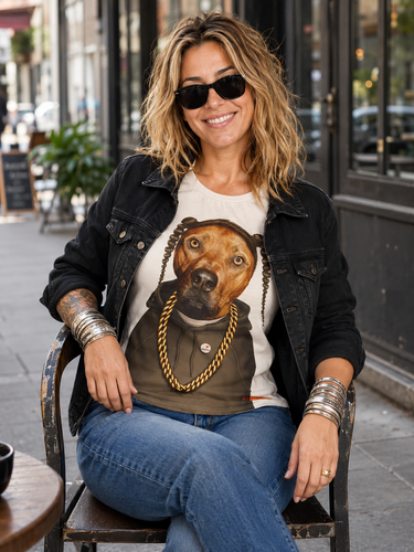 Platinum Pets Snoop Dog Women’s Graphic T-Shirt (Med)