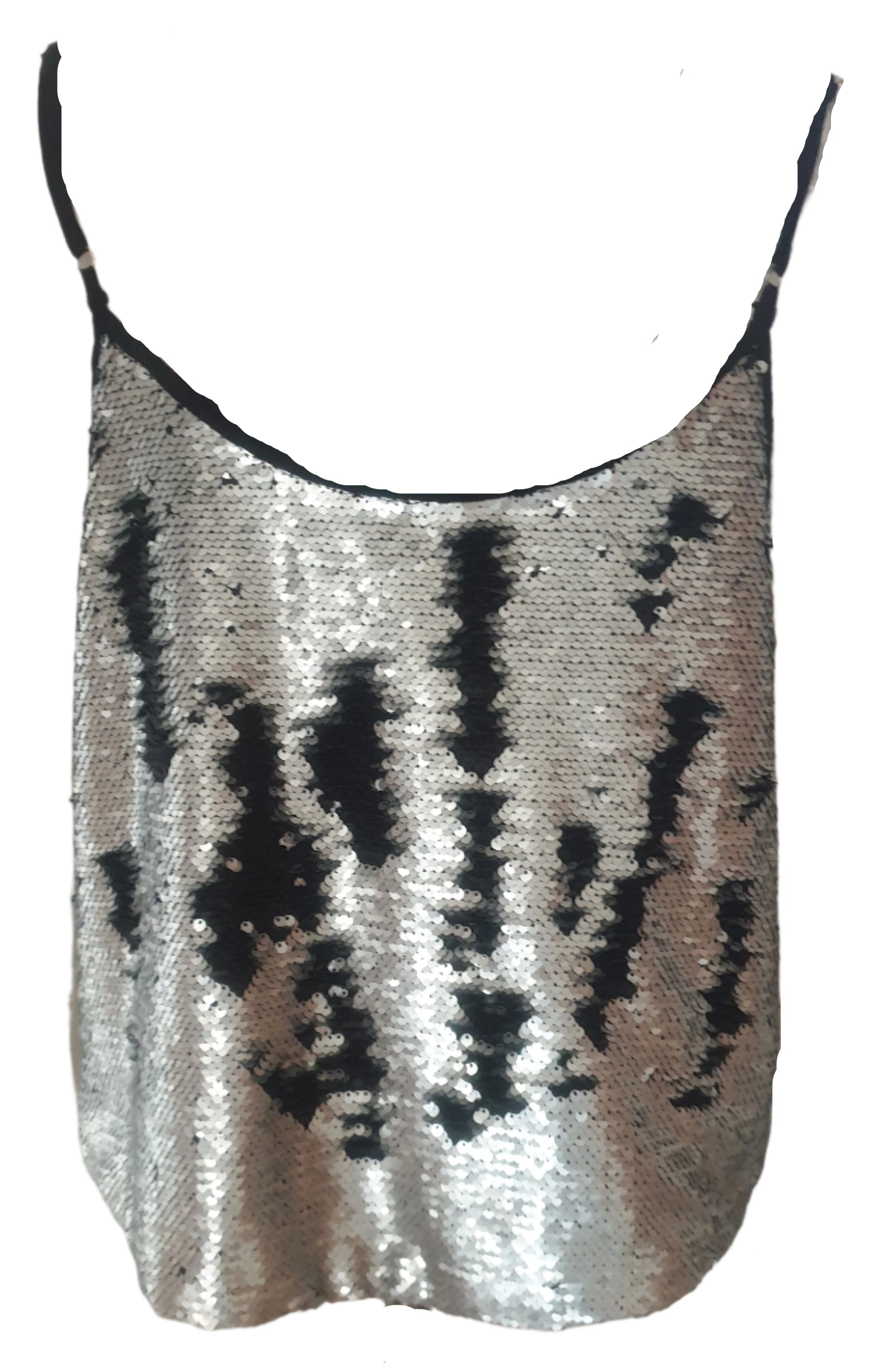 2 way sequin tops