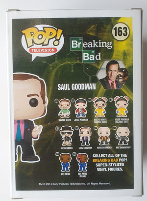 SALE Pop Vinyl - Breaking Bad - Saul Goodman #163