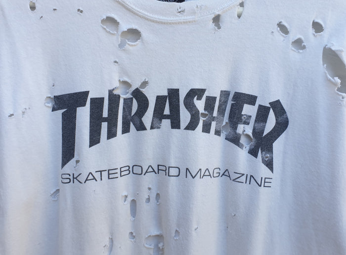 Vintage Distressed T-Shirt - Thrasher (Med/Large)