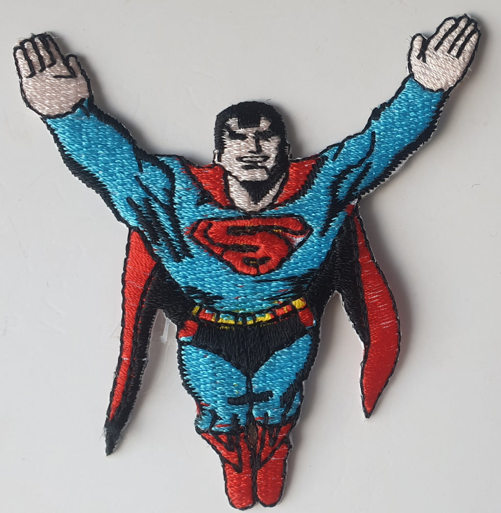 Embroidered Patch - Superman Flying