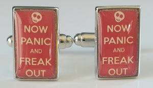 Now Panic and Freak Out Cufflinks