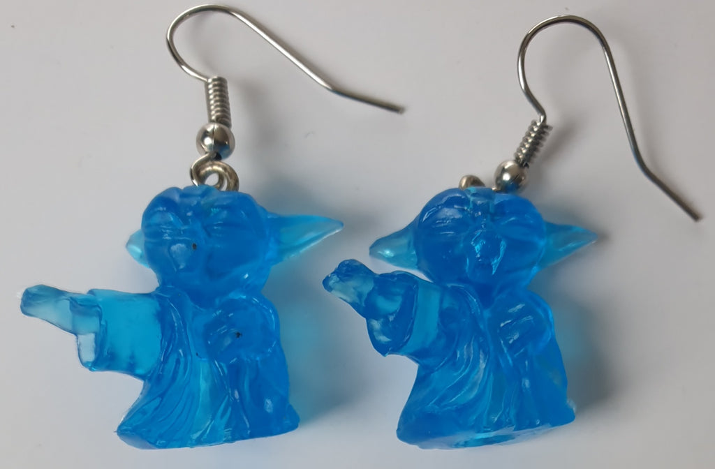 Yoda Holographic Earrings