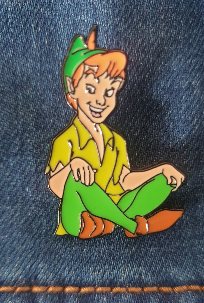 Peter Pan Enamel Pin / Brooch