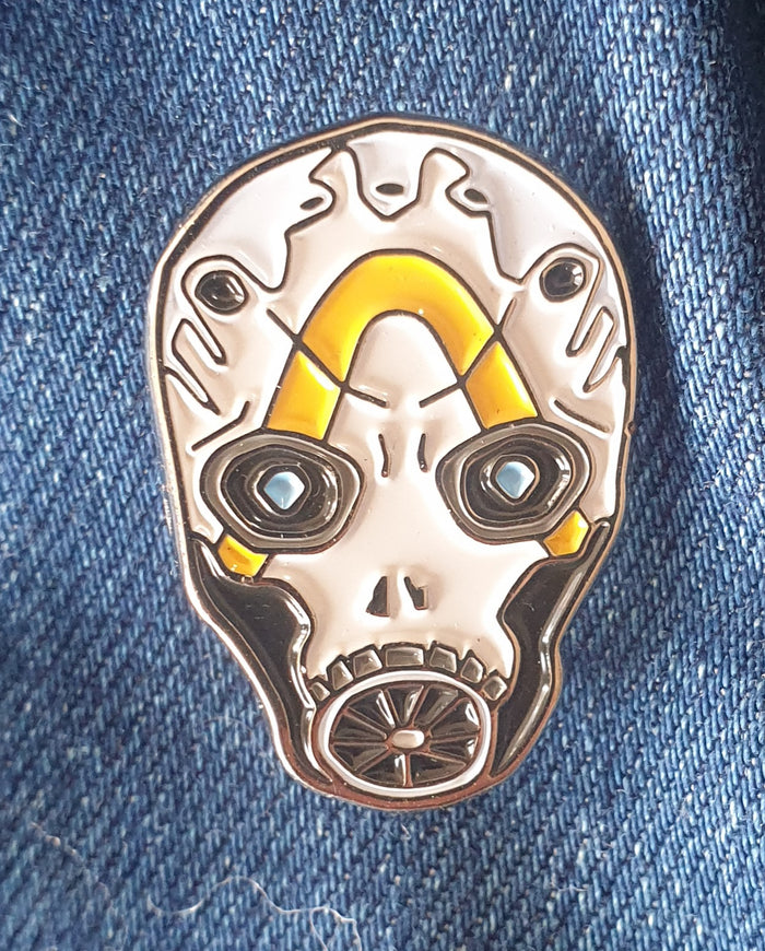 Borderlands 3 Psycho Bandit Enamel Pin / Brooch