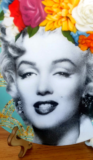 Marilyn Monroe Display Sandwich Plate