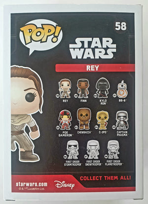 Pop Vinyl - Star Wars - Rey with Staff #58