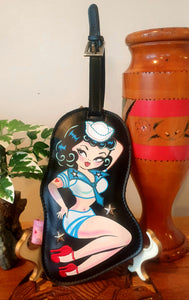 Sailor Samantha Luggage Tag