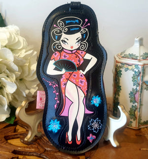 China Girl Luggage Tag