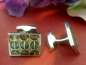 Oriental Enamelled Cufflinks