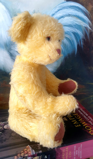 Vintage Yellow Jointed Teddy Bear