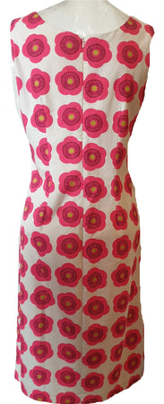 Missy's by Rosalyn NZ Pink Flowers Dress (Small)