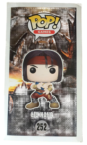 Pop Vinyl - Mortal Kombat - Liu Kang #252