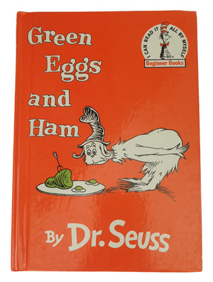 Green Eggs & Ham Dr Seuss Hardback Book (1988)