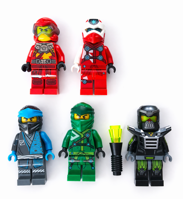 Lego Ninjago Minifigure Bundle (5 Figures)