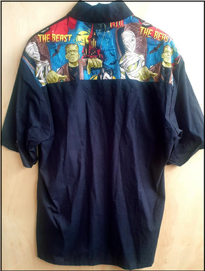 50s Universal Monsters Men's Shirt (Lge) - Planet Retro Original