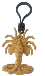 Alien Face Hugger Rubber Keyring planet retro nz