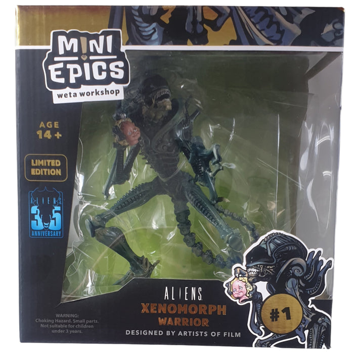 Aliens Xenomorph Warrior #1 Limited Edition - Weta Mini Epics
