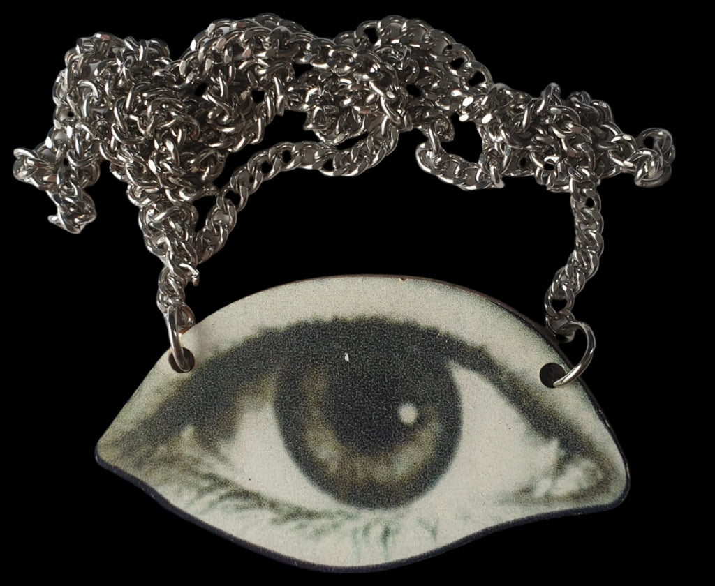 All Seeing Eye Necklace planet retro nZ