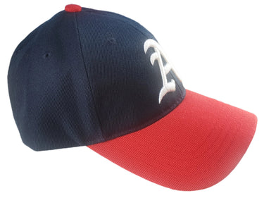 Atlanta Red & Navy Baseball Cap New & Vintage Planet Retro NZ 6