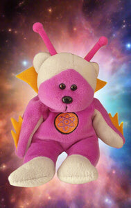 BK Beanie Kids Bear - Al the Alien Bear (2000) New Vintage Collectibles Toys Planet Retro NZ