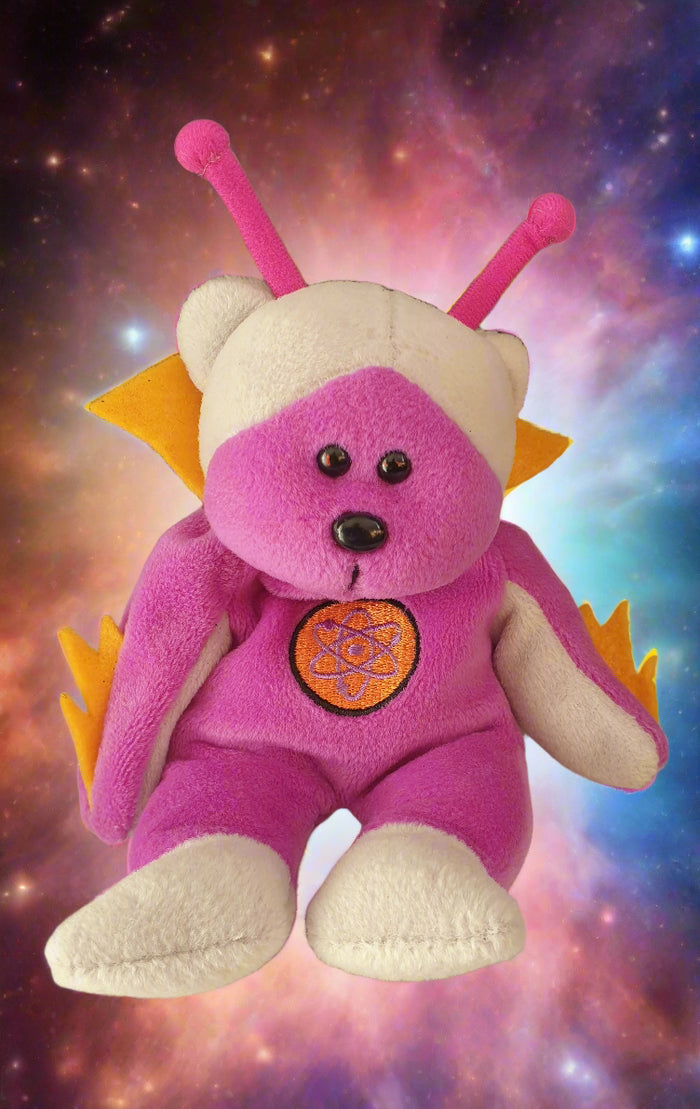 BK Beanie Kids Bear - Al the Alien Bear (2000)
