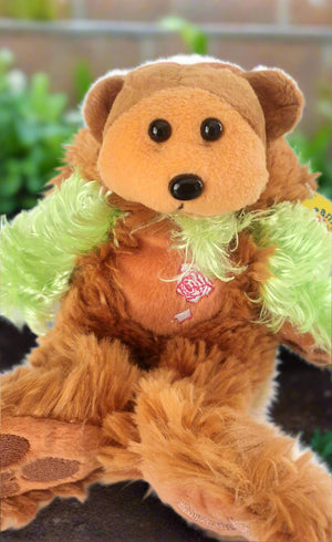 BK Beanie Kids Bear - Beastly the Bear (2004) New Vintage Toys Planet Retro NZ 2