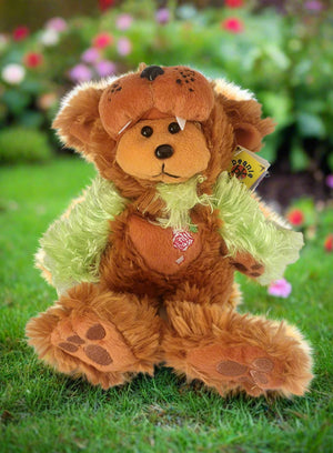 BK Beanie Kids Bear - Beastly the Bear (2004) New Vintage Toys Planet Retro NZ