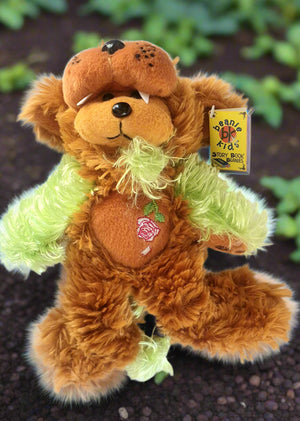 BK Beanie Kids Bear - Beastly the Bear (2004) New Vintage Toys Planet Retro NZ 3