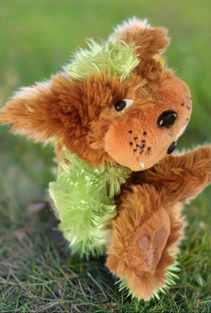 BK Beanie Kids Bear - Beastly the Bear (2004) New Vintage Toys Planet Retro NZ 5