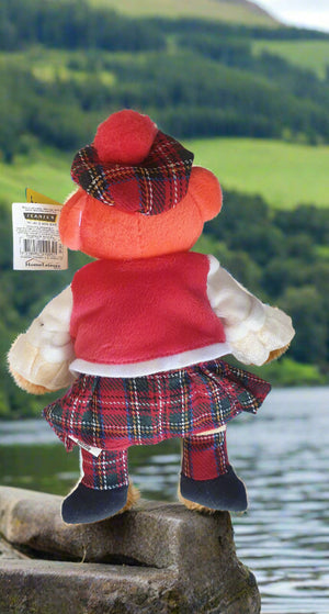 BK Beanie Kids Bear - Bonnie the Scottish Bear (2003) New Vintage Toys Collectables Planet Retro NZ 3