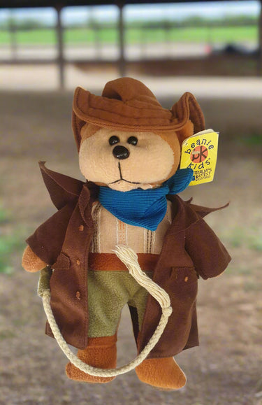 BK Beanie Kids Bear - Shannon the Stockman Bear New Vintage Toys Collectables Planet Retro NZ 2