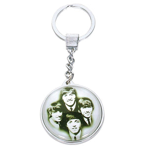 Beatles Photo Keychain Planet Retro NZ