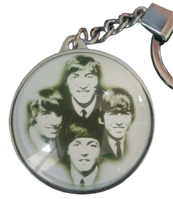 Beatles Photo Keychain