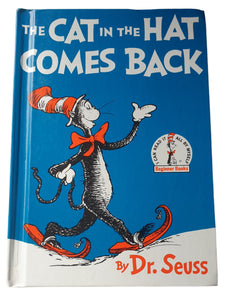 Cat in the Hat Comes Back Dr Seuss Book (1980s) vintage books nz planet retro nz