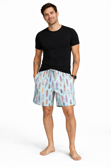 Johnny Brasco Unisex Surfboard Swim Shorts (Medium)