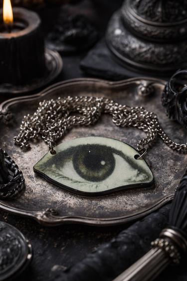 All Seeing Eye Statement Necklace