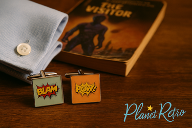 Blam! Pow! Cufflinks