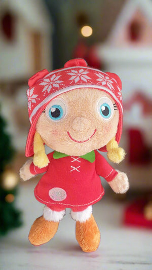 Christmas Chilly Girl Plush Toy Doll New Vintage Planet Retro NZ 2