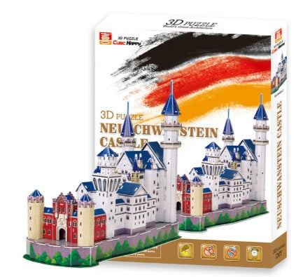 Model Kit / Jigsaw - 3D Puzzle Neuschwanstein Castle Toys Games Collectables New Vintage Planet Retro NZ