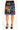Skirt with 'Doctor Who' comic book pattern worn by a person on a white background