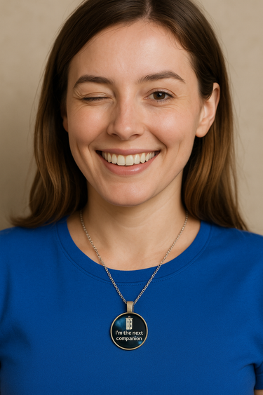 Doctor Who - I'm the Next Companion Necklace