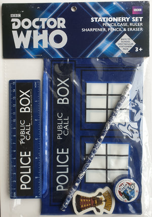 Doctor Who Stationery Set New Vintage Accessories Planet retro NZ