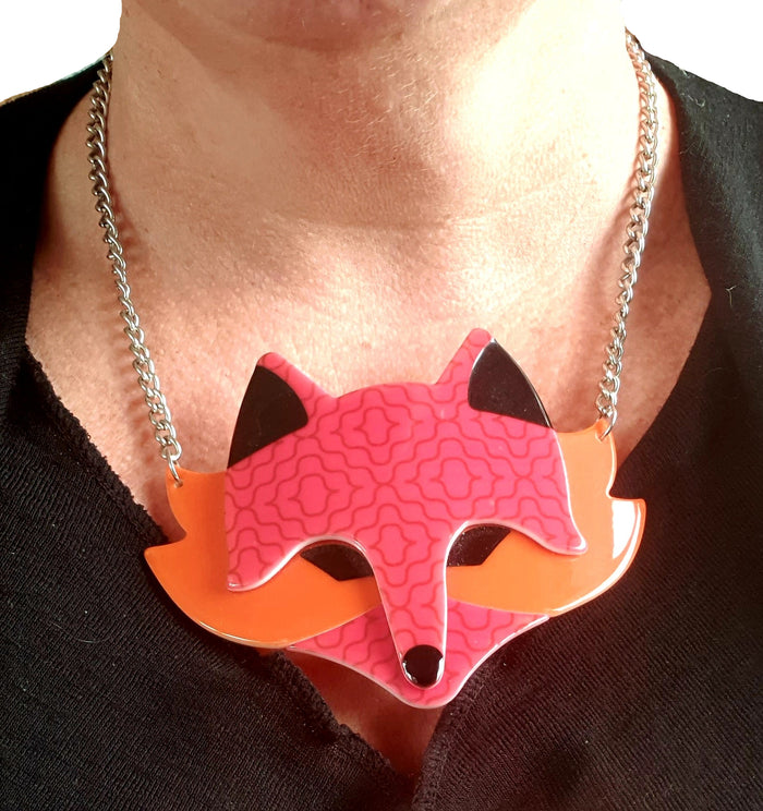 Erstwilder Fleur the Foxy Flame Necklace (2013)