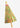 Colorful umbrella with wooden handle on a white background
