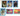 Six Star Wars stickers arranged on a white background, featuring characters and vehicles including Yoda, Obi-Wan, Han Solo, and speeder bikes.